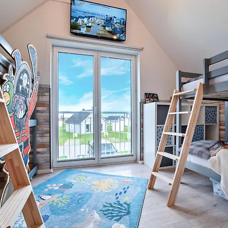 Holiday home Boje By Seeblick Ferien Oro, Erste Wasserreihe, Kamin, 7pers *