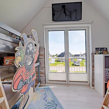 Boje By Seeblick Ferien Oro, Erste Wasserreihe, Kamin, 7pers Holiday home Olpenitz