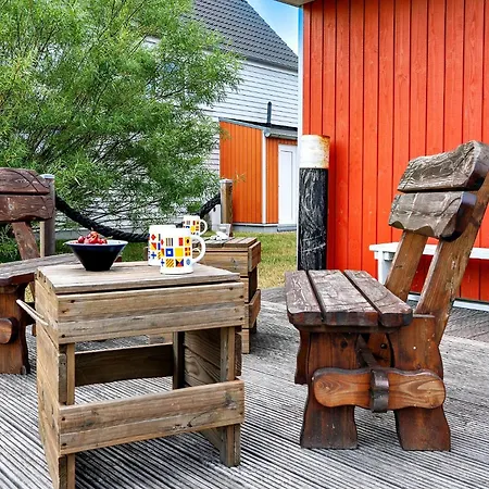 Boje By Seeblick Ferien Oro, Erste Wasserreihe, Kamin, 7pers * Olpenitz