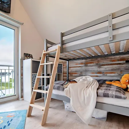 Boje By Seeblick Ferien Oro, Erste Wasserreihe, Kamin, 7pers בית נופש *