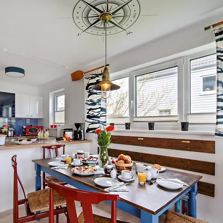 Boje By Seeblick Ferien Oro, Erste Wasserreihe, Kamin, 7pers * אולפניץ