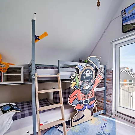 Boje By Seeblick Ferien Oro, Erste Wasserreihe, Kamin, 7pers בית נופש *