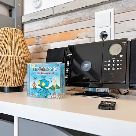 Boje By Seeblick Ferien Oro, Erste Wasserreihe, Kamin, 7pers