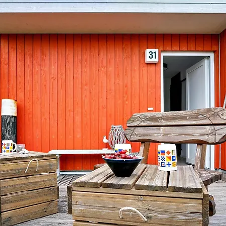 Boje By Seeblick Ferien Oro, Erste Wasserreihe, Kamin, 7pers